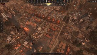 An advanced city in dieselpunk city builder New Cycle