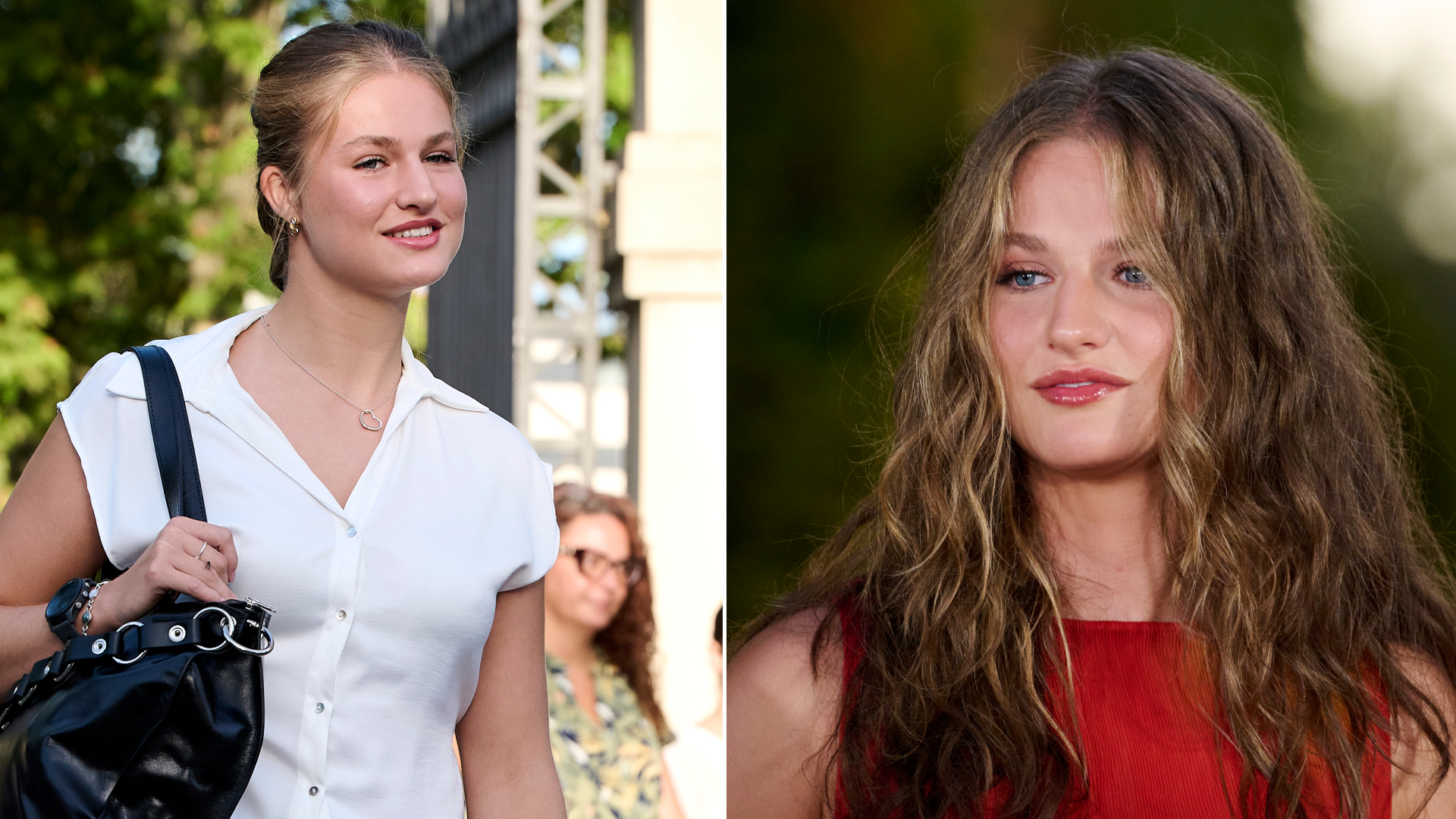 Crown Princess Leonor of Spain arrives at Carlos III University on September 07, 2026 in Madrid, Spain.