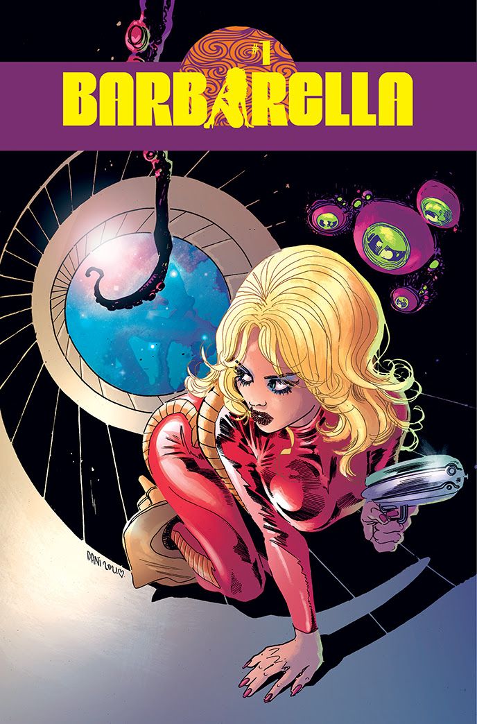 "Barbarella" is back in space for sci-fi action in Dynamite Entertainment's new series launching July 21, 2021.