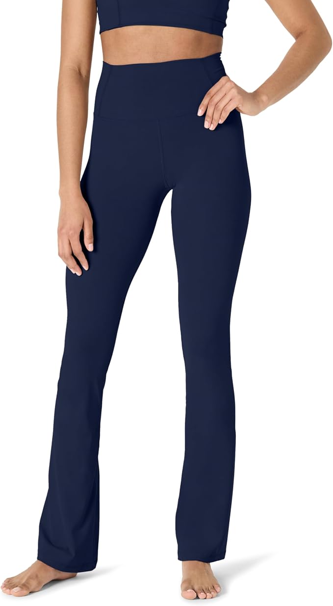 Amazon Essentials Women's Build Your Own Studio Sculpt High Waist Bootcut Leggings (previously Core 10), Black, Medium