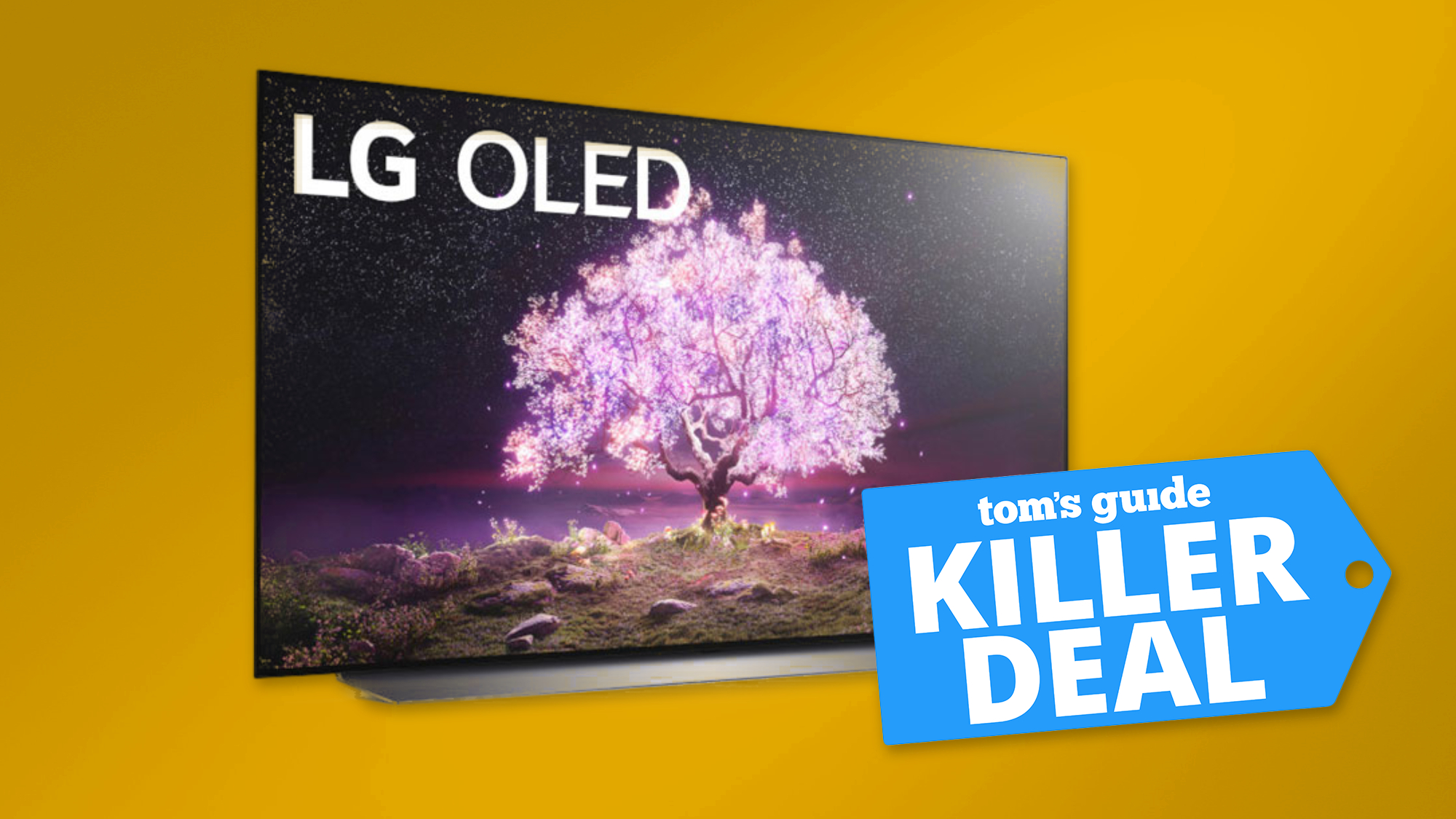 65-inch LG C1 4K OLED TV deal
