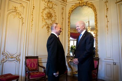 Vladimir Putin and Joe Biden