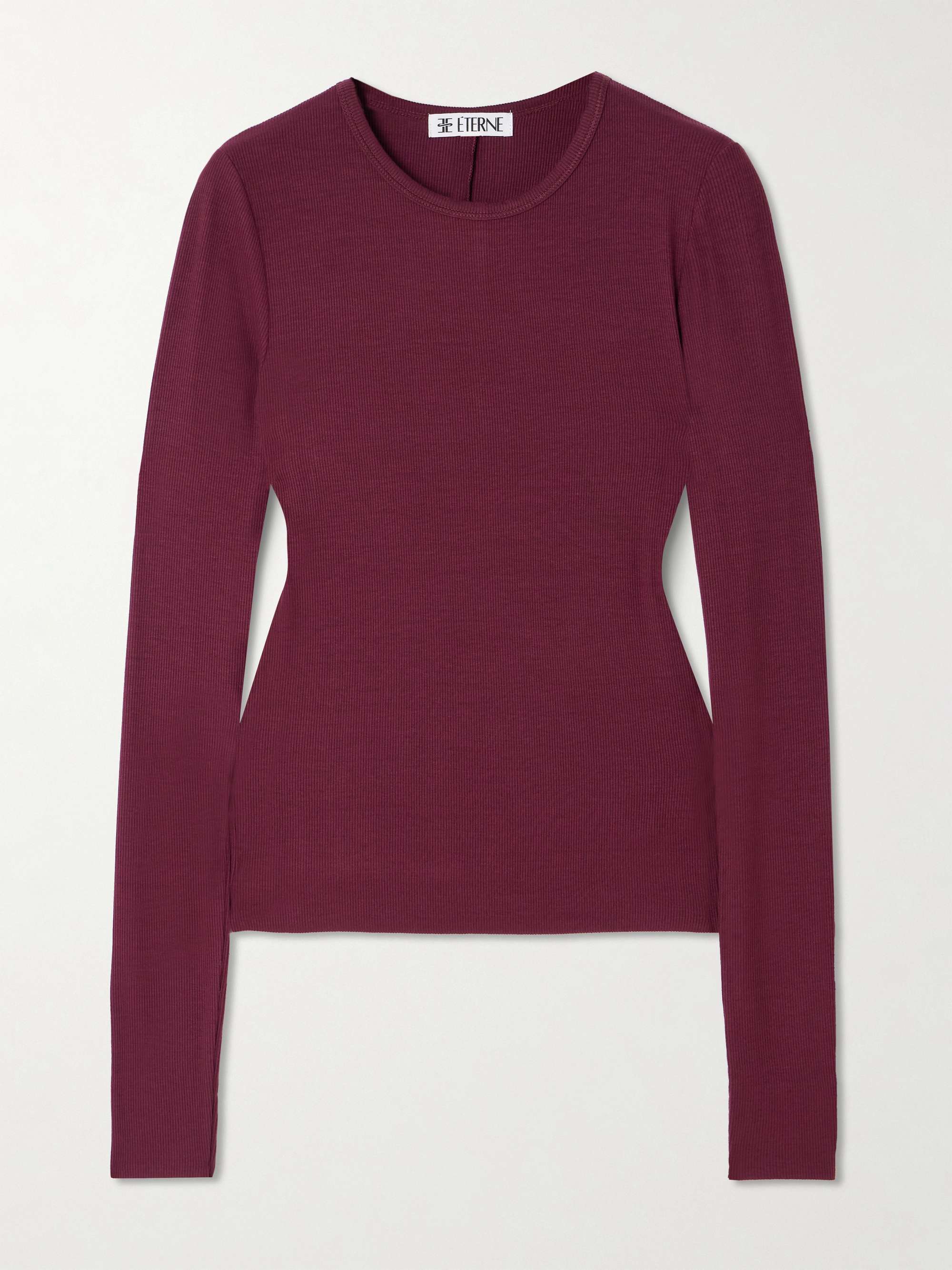Ribbed Jersey Top
