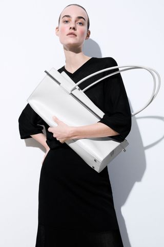 The Structured Tote - Leather