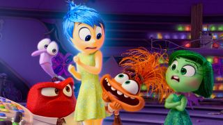 Anxiety with joy, Anger, Fear, and Disgust in Inside Out 2