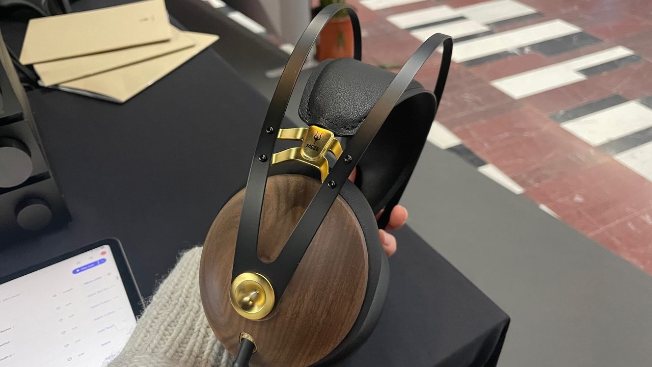 A selection of headphones TechRadar's audio editor got to try at the Paris Audio Show 2025, including options from Meze Audio, Yamaha and Audio-Technica