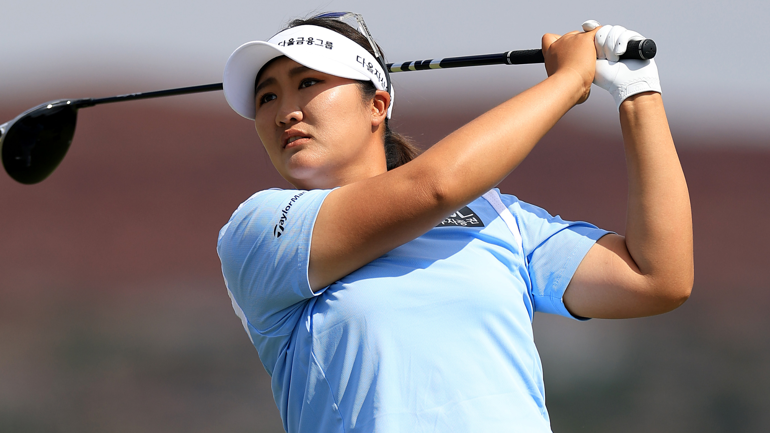 Haeran Ryu takes a shot at the LPGA Black Desert Championship
