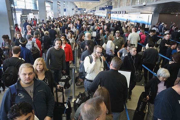 A security line at Chicago&amp;#039;s O&amp;#039;Hare International Airport earlier this month.