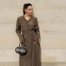 Bettina Looney at Dior Paris Fashion Week