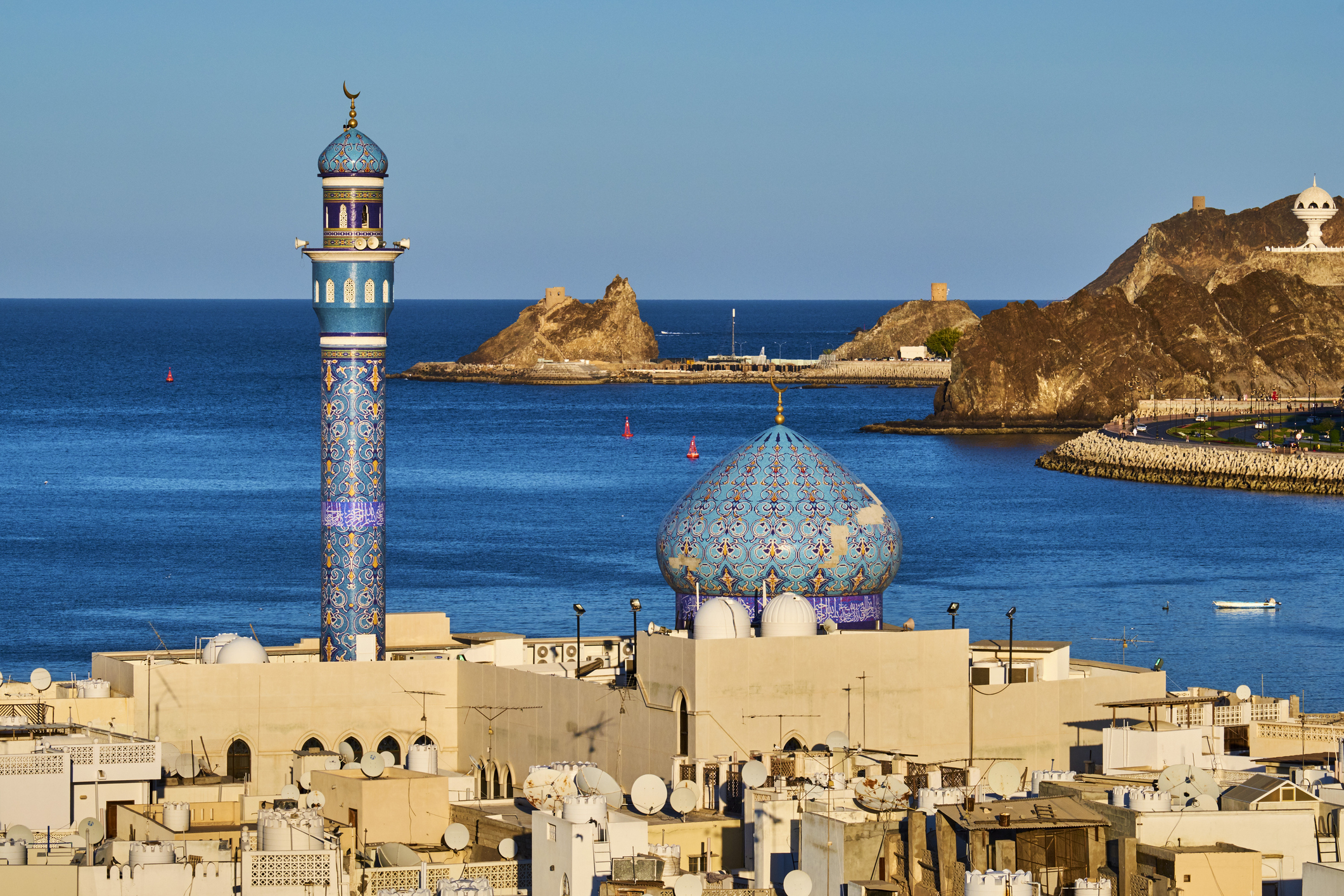 Sultanate of Oman, Muscat, the corniche of Muttrah