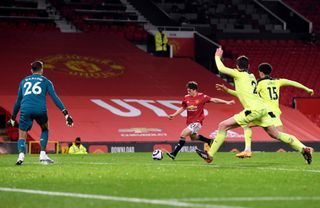Daniel James fired Manchester United back in front in the second half