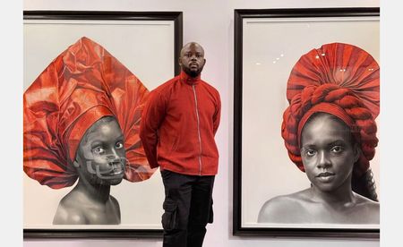 Art X Lagos 2023 exhibition imagery