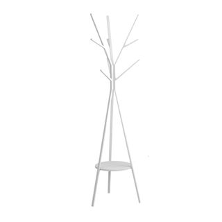 A white coat hanger with branches
