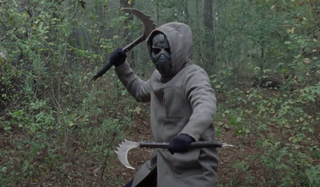 the walking dead season 10 masked stranger