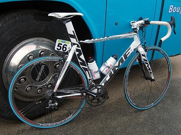 BBOX-Bouygues Telecom riders used Time's new RXR Ulteam frames.