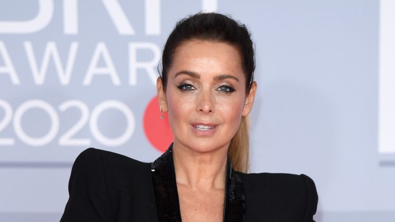 Louise Redknapp attends The BRIT Awards 2020 at The O2 Arena on February 18, 2020