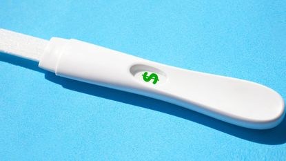 Pregnancy test, Health care, Service, Fertility monitor, Plastic, 