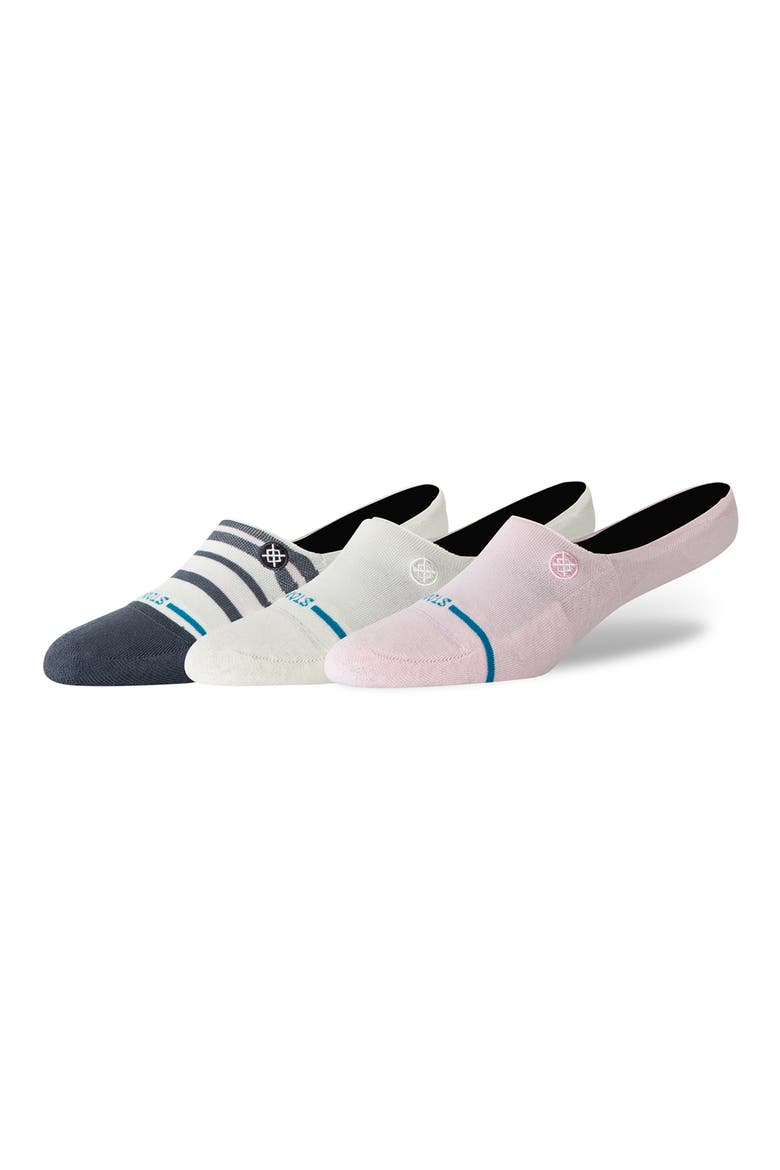 Assorted 3-Pack No-Show Liner Socks