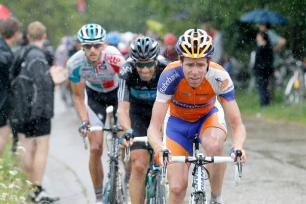 Bram Tankink (Rabobank) takes a pull