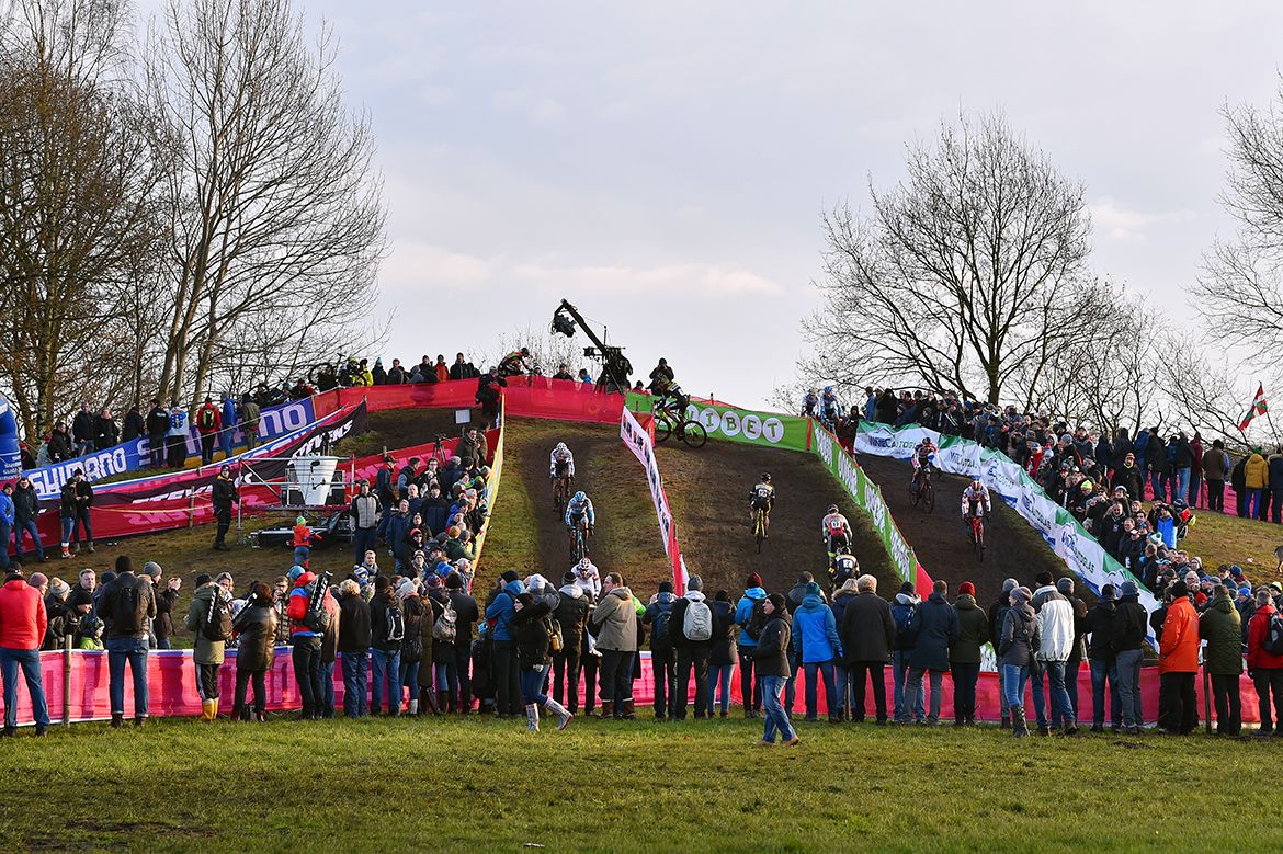 The World Cup course in Zeven was a demanding one.
