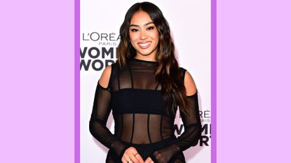 Savannah from Perfect Match, Savannah Palacio attends the 17th Annual L'Oréal Paris Women of Worth Celebration at The Ebell of Los Angeles on December 01, 2022 in Los Angeles, California