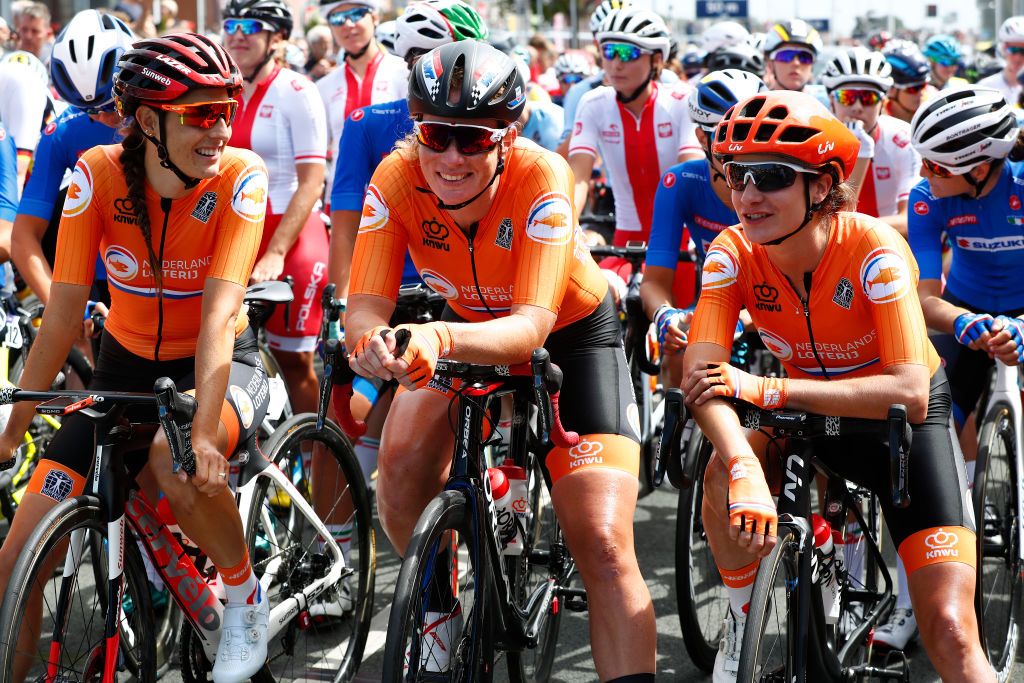 The Dutch lined up with huge strength in depth