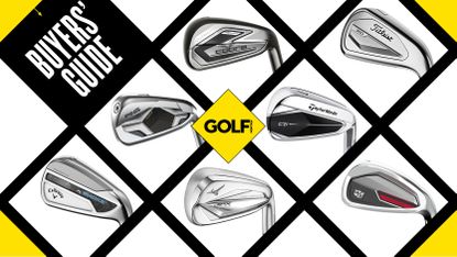 An array of the Best Game Improvement Irons in a grid system