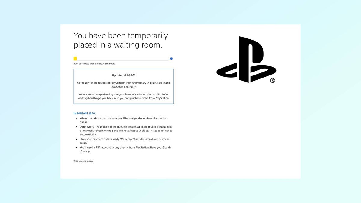 PS5 Slim 30th Anniversary Edition restock — live updates on PlayStation ...