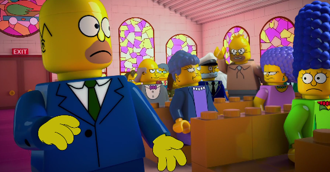 Watch the first teaser for The Simpsons&amp;#039; LEGO episode