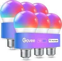 Govee Smart Light Bulbs (6-pack): was $60 now $45 @ Amazon