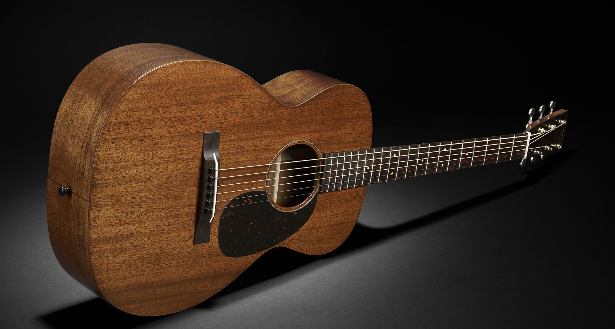Martin Jason Isbell 00-17: the new all-sinker mahogany signature acoustic is based on Isbell's original 1940 model, though it has a bigger pickguard.