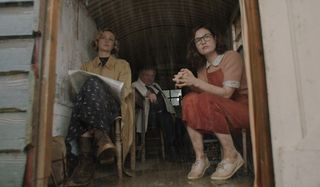 Carey Mulligan and Lily James in The Dig