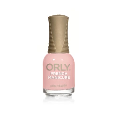 Orly French Manicure Colour | Chip-Resistant Nail Lacquer for Salon-Like Finish | Long-Lasting &amp;amp; Fade Resistant | Quick Dry Formula (rose-Colored Glasses, 18ml)