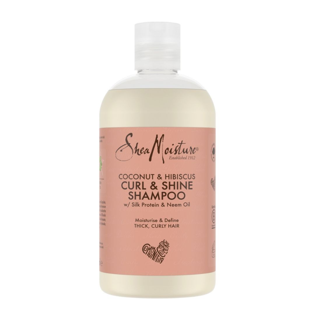 Shea Moisture Coconut & Hibiscus Curl and Shine Shampoo
