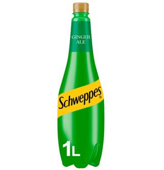 Schweppes ginger ale in bottle