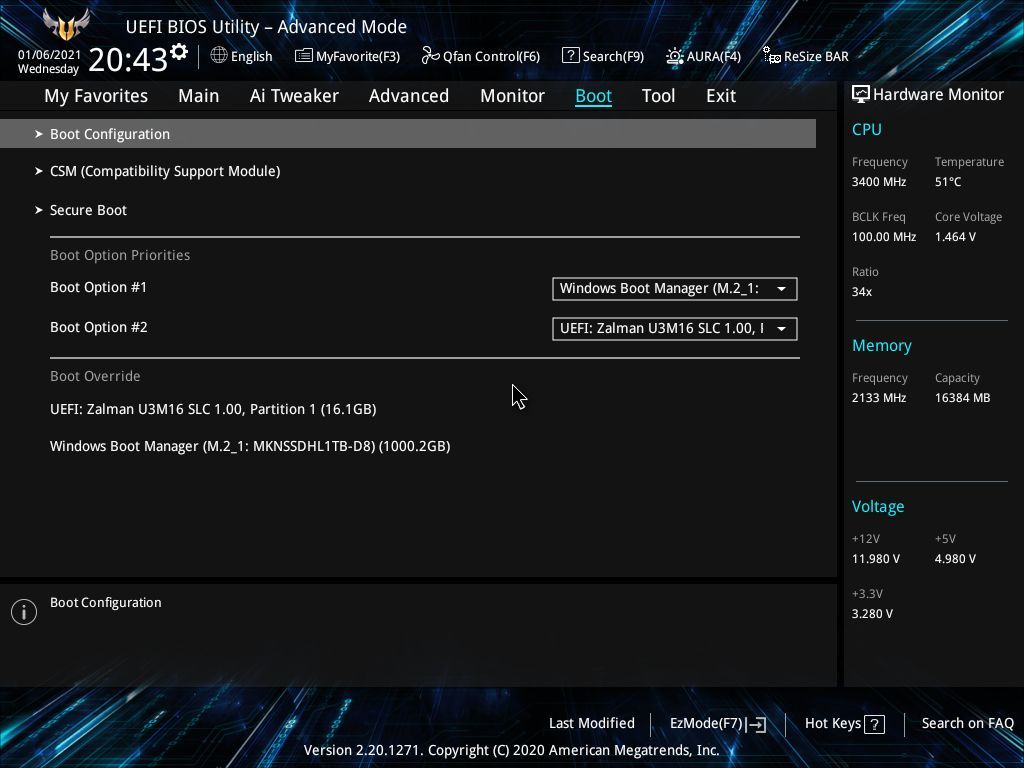 Asus TUF Gaming X570-Pro WiFi