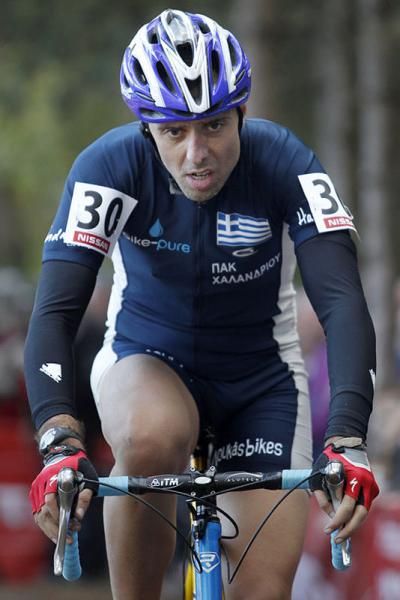 Konstantinos Xirogiannes in action