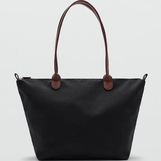 Mango Shopper Bag in black