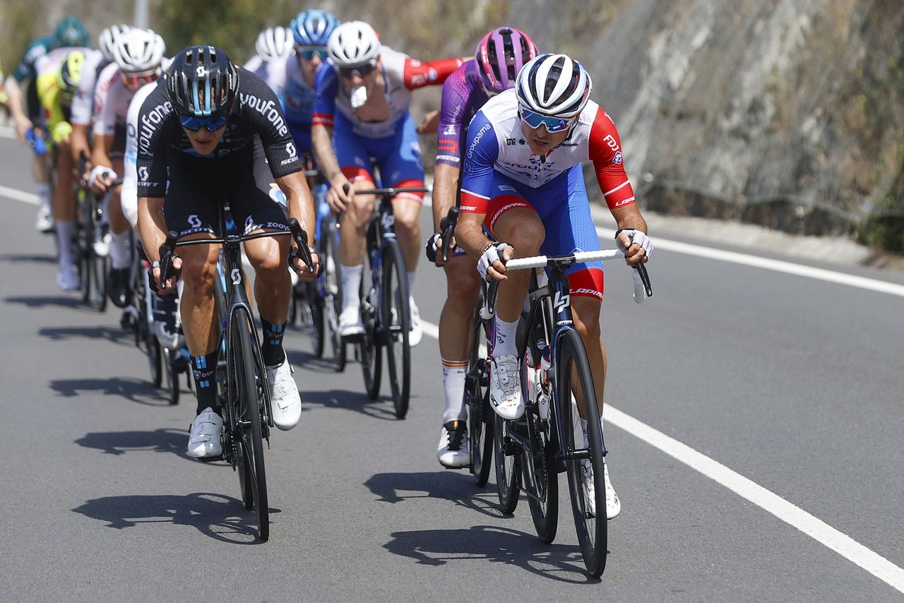 Vuelta Espana 2022 - 77th edition - 5th stage - Irun - Bilbao 187,2 km - 24/08/2022 - Rudy Molard (FRA - Groupama - FDJ) - photo Luis Angel Gomez/SprintCyclingAgency&Acirc;&copy;2022