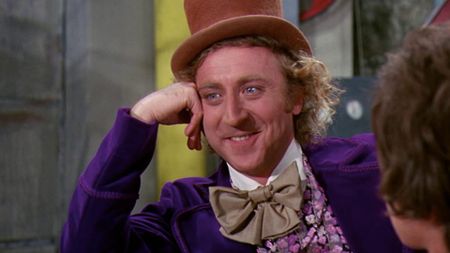 Gene Wilder in Willy Wonka and the Chocolate Factory