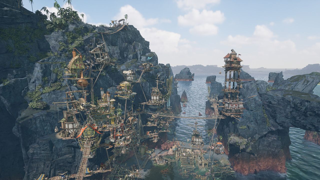 A pirate city builder