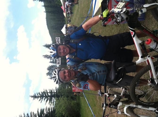 Race founder and former Colorado state Senator Chris Romer with Kent Thiry