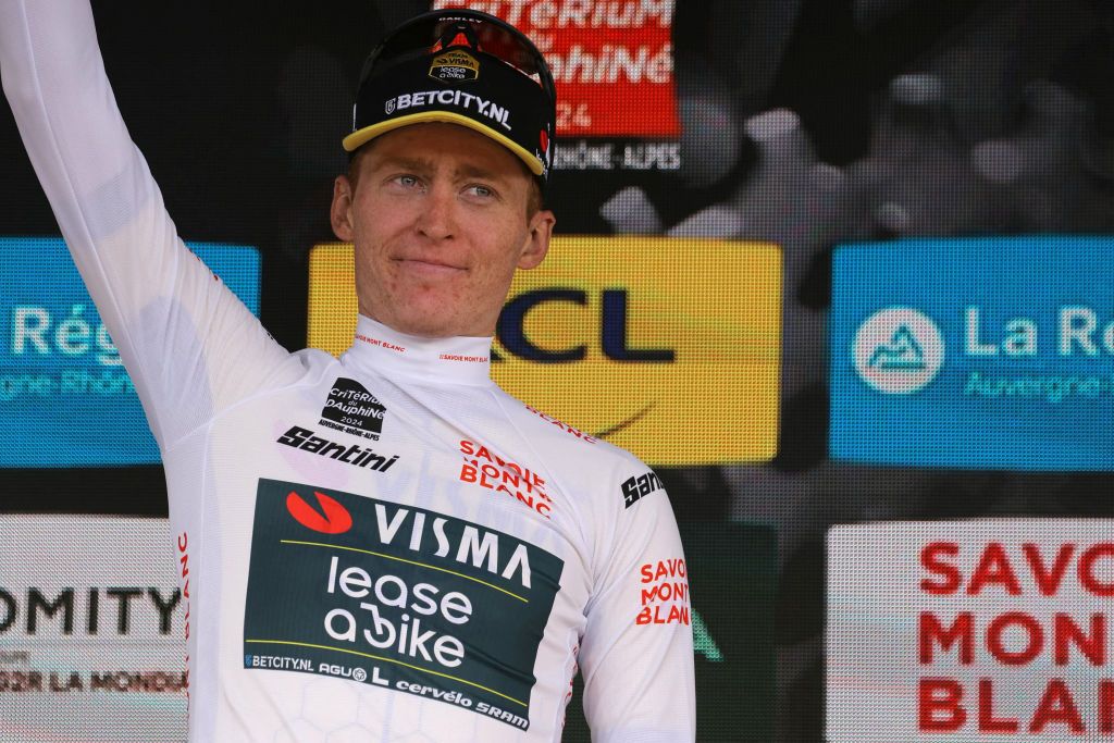 Runner up on stage 7, Matteo Jorgenson (Visma-Lease A Bike) takes over the best young rider classification