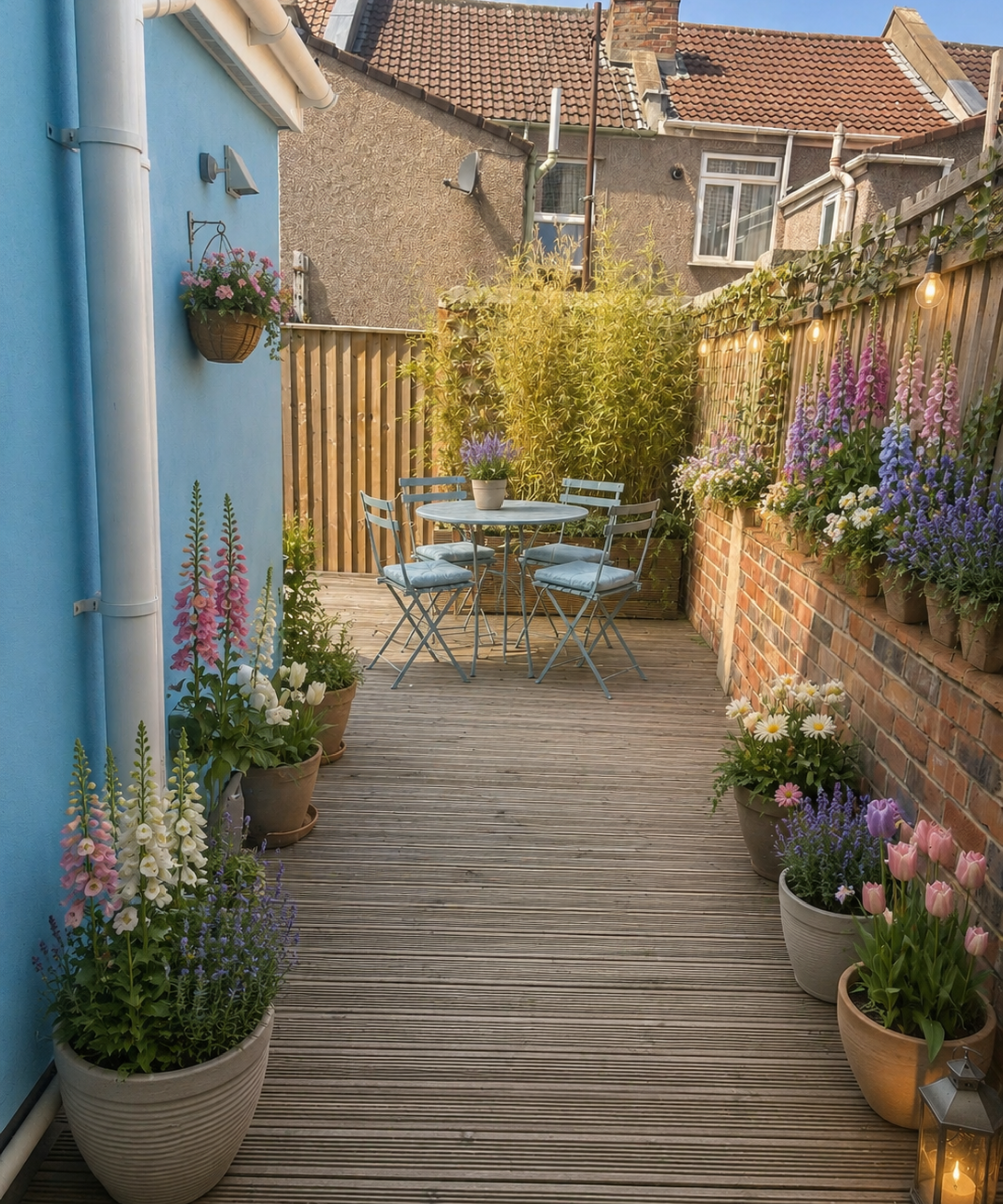 Megans garden redesigned with chaptgpt