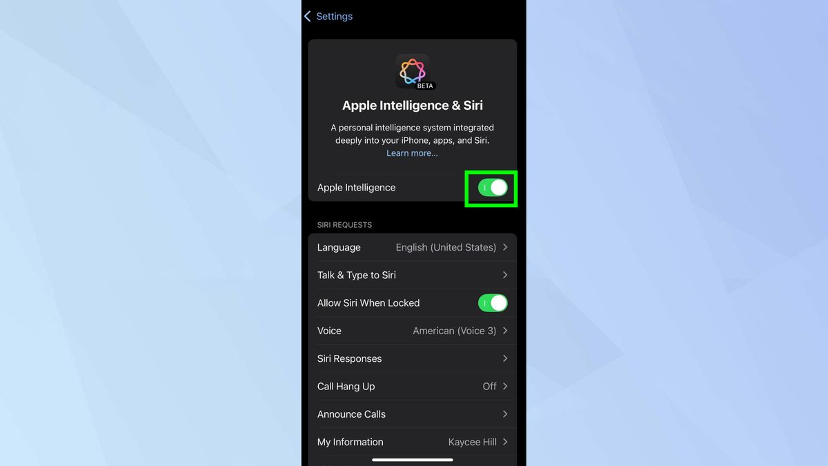 How to turn off Apple Intelligence on your iPhone | Tom's Guide