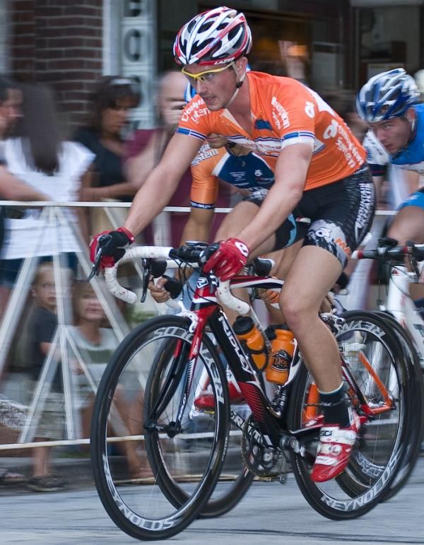Luke Keough in action.