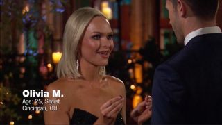 Olivia Miller makes her limo exit on The Bachelor Season 27 premiere