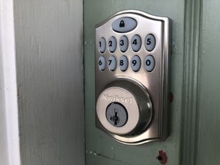 The Kwikset 914 looks fine on the outside of my house, but Amazon Key has many lock choices.