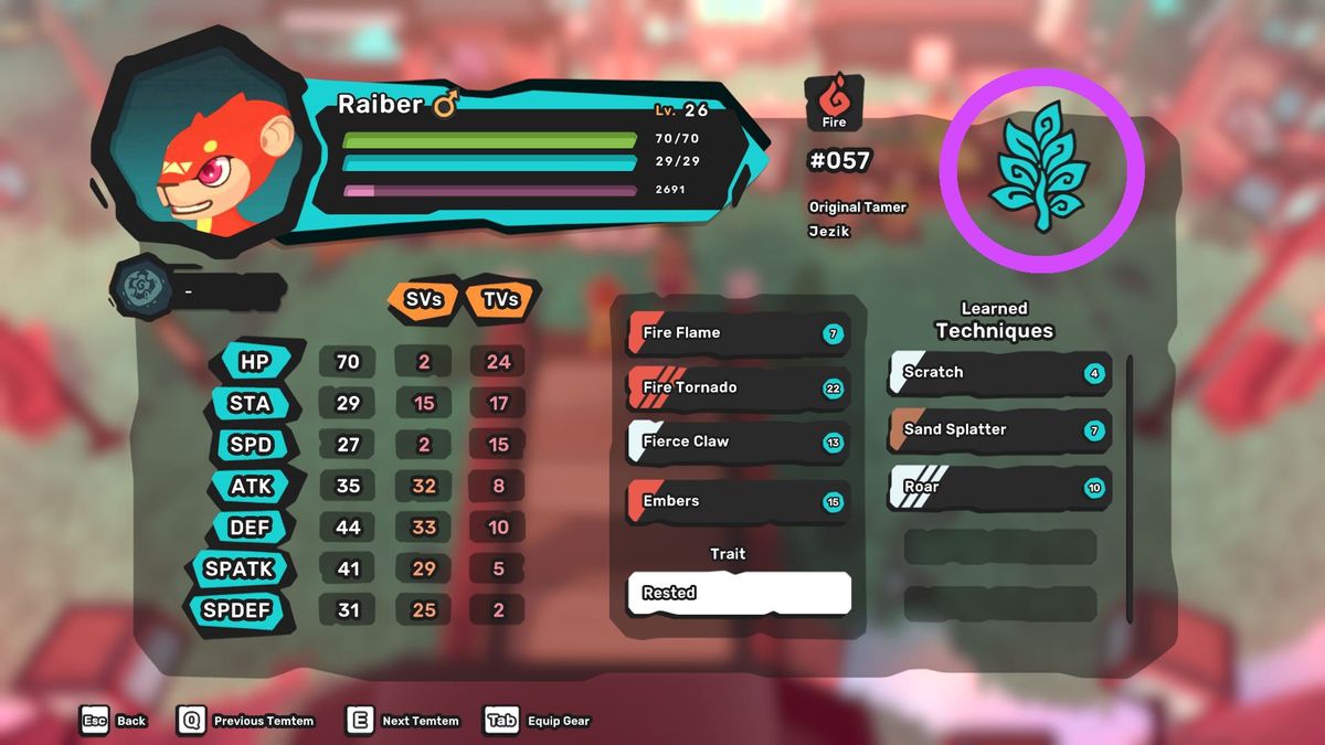 Temtem PC guide How to breed Temtem, hatch eggs, fertility, and more