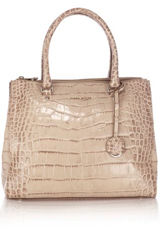 Karen Millen Multi Zip Croc Big Bag, £225